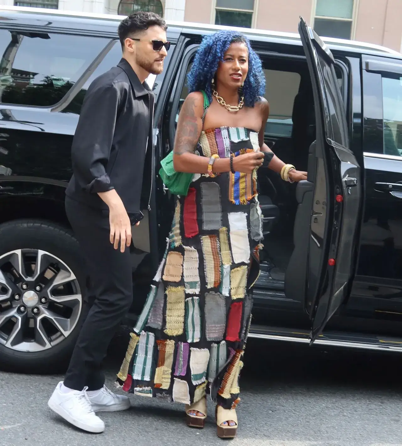 Aja Monet Stills at the Tribeca Festival in New York